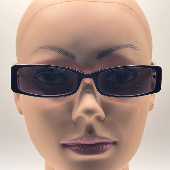 Vintage NOS Narrow Plastic Chunky Eyeglass Frames with New Non-RX Sun Lenses main image 9